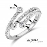 Naiomy Silver ring N3T60 - Naiomy Silver - 105.00€ bij www.juwelierlaperla.be